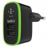Блок питания BELKIN F8M670KRBLK 2-PORT HOME CHARGER+